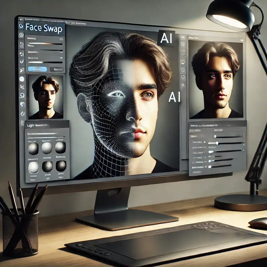 Forbedre ansigtets tredimensionalitet efter ansigtstransplantation gennem kunstig intelligens korrektionsteknologi.