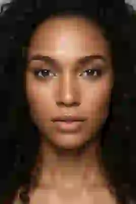 Portrait of an African beauty with curly hair. Template for AI image to image.