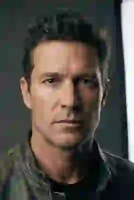 Portrait of a handsome middle-aged western man in leather jacket. Template for AI image to image.