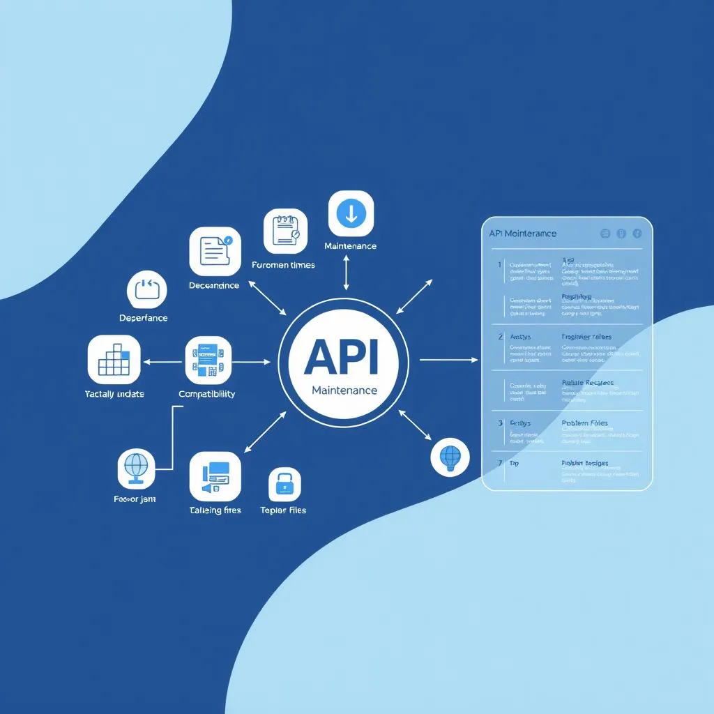 L'API est maintenue en fonction des processus et des principes stricts, notamment la gestion des documents, les mises à jour de dépendance, l'assurance de compatibilité, etc.