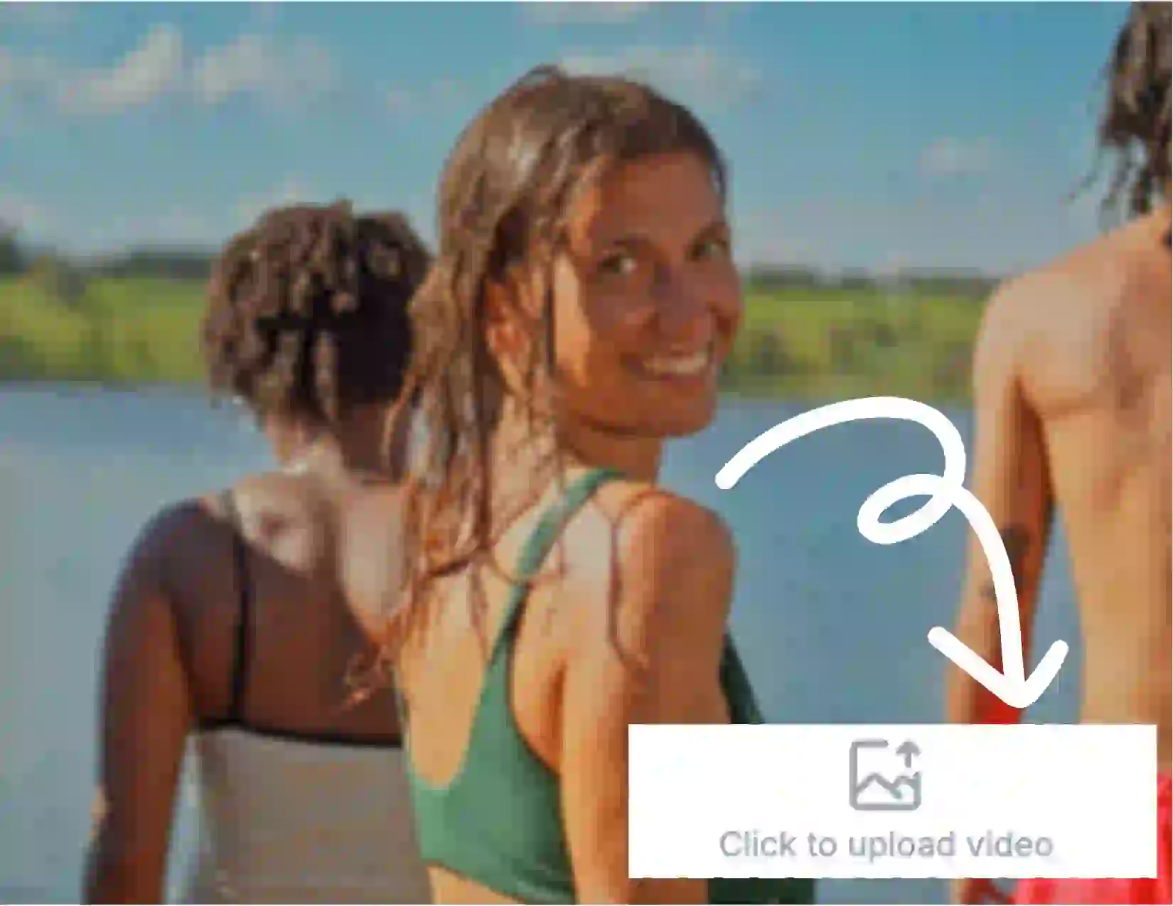 Il s'agit de l'ampleur vidéo AI Étape 2. Cliquez sur le bouton