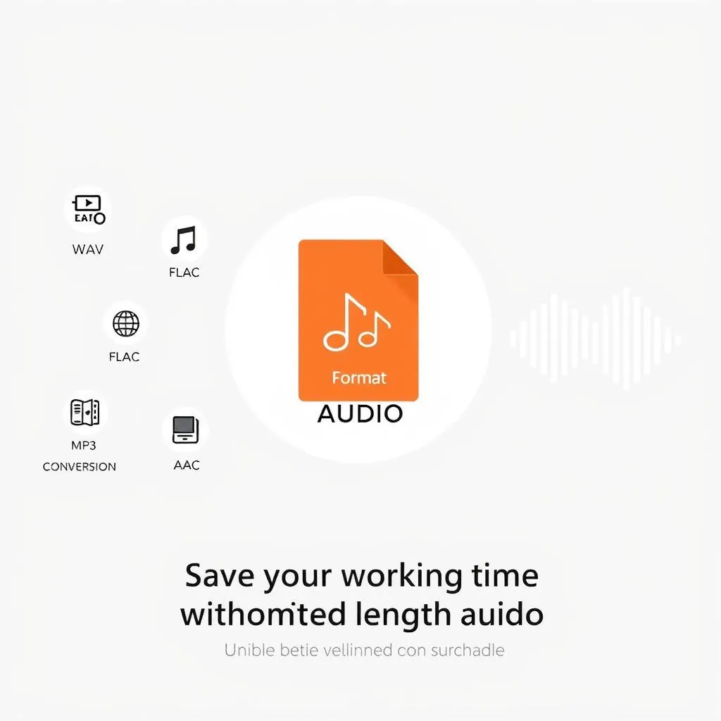 Ai Voice Swapper Prise en charge de divers formats audio, longueur audio illimitée.