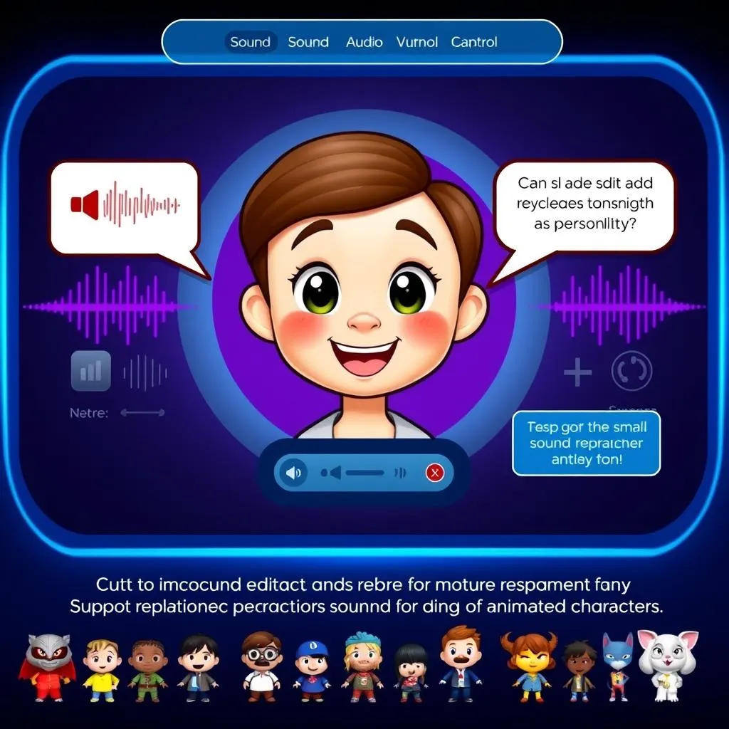 AI Voice Swapper peut doubler pour les personnages animés en ligne gratuitement pour améliorer la visualisation des personnages.